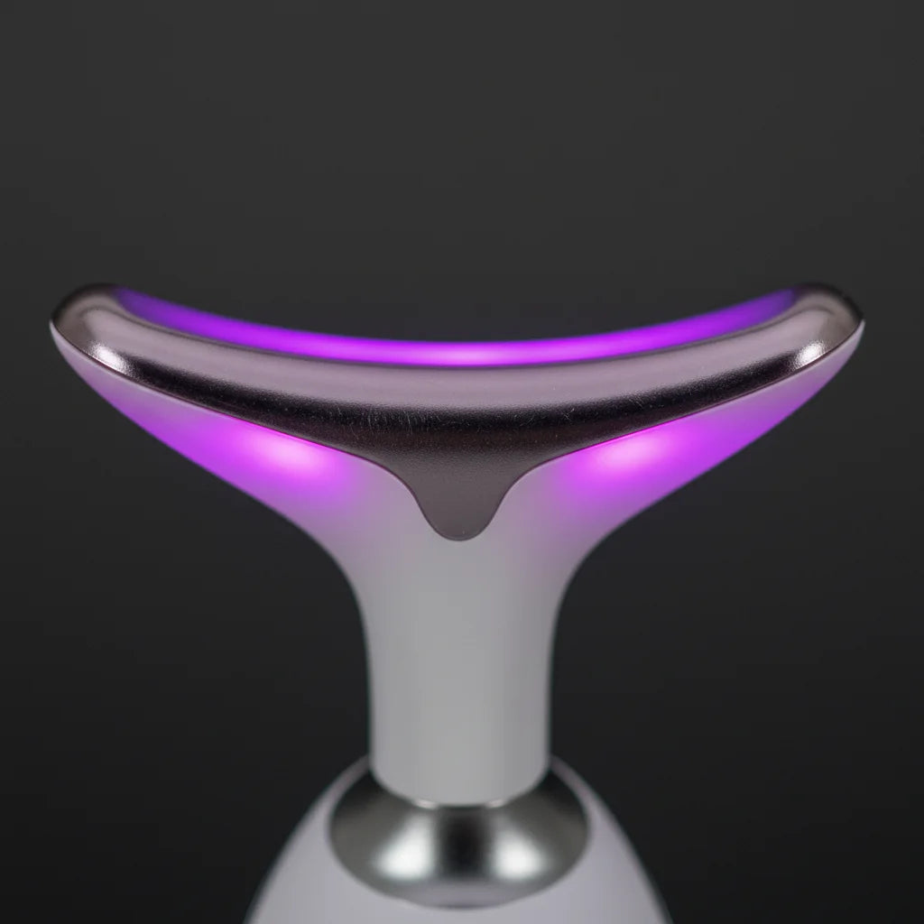 Facial massager close-up
